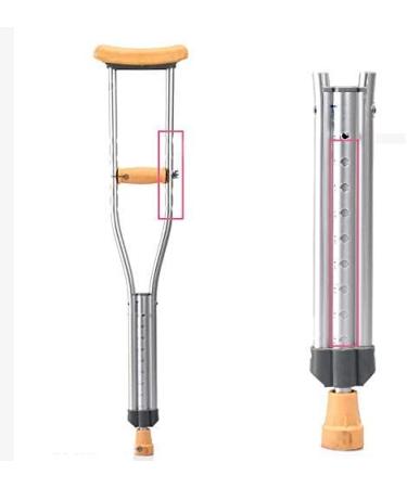 Underarm Crutches Medical Aluminum Crutches No-Slip Walking Crutch Lightweight and Adjustable Suitable for Elderly Health Care Fracture Rehabilitation largeA Beautiful Scenery Bathing in Sunlight - Buy Online on GoSupps.com