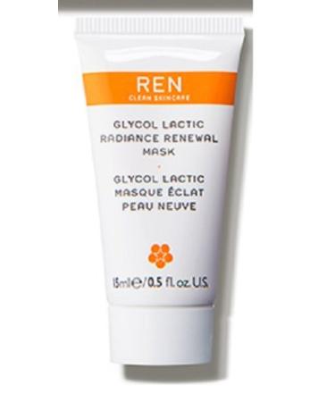 REN Glycolactic Radiance Renewal Mask 15ml TRAVEL SIZE