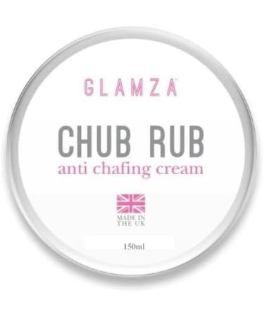 Glamza Chub Rub Anti-Chafing Cream for Smooth and Full Skin for Sports, Running, Hands & Feet (150ml)