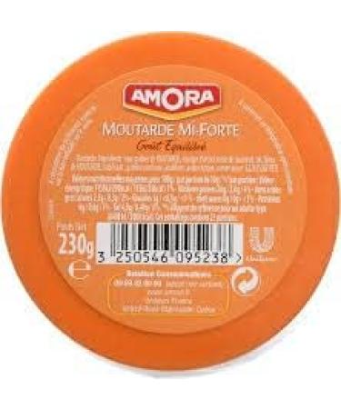 Amora Mi-Forte Mustard 230 g - Buy Online on GoSupps.com