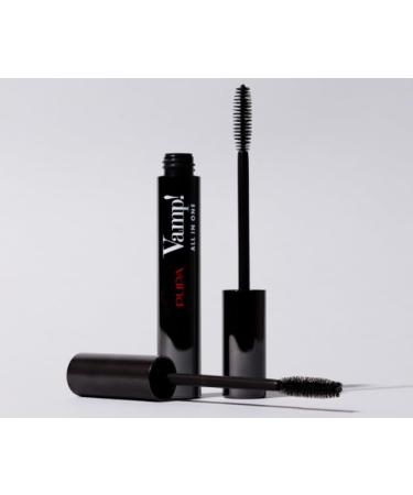 Micys Spa Pupa Mascara Vamp All in One Black Mini Eyeliner Skinny Liner Black Spectacular volume perfect curve Explosive eyelashes with ultraslim pen and super thin line