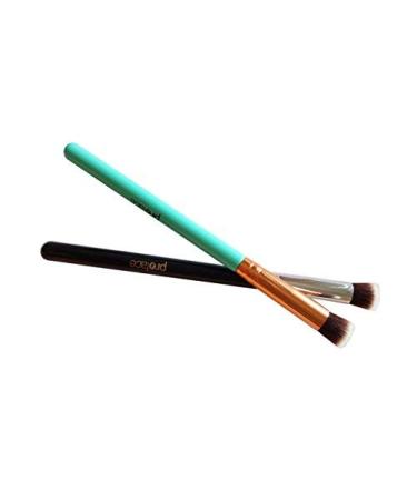 Mini Precision Flat Top Kabuki Brush - Mypreface Synthetic Small Brush for Acne and Undereye Blending - Black - Buy Online on GoSupps.com