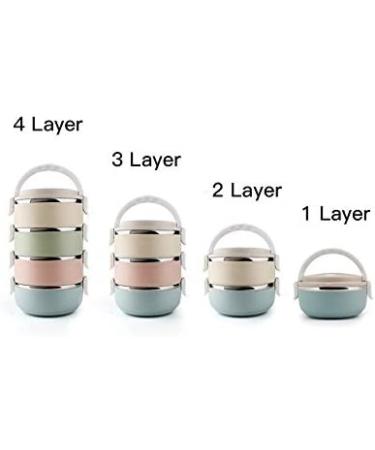 Spill Proof Stainless Steel Pet Travel Bowl - 4 Layer Portable Water and Food Storage Container with Handle for Outdoor Traveling - Buy Online on GoSupps.com