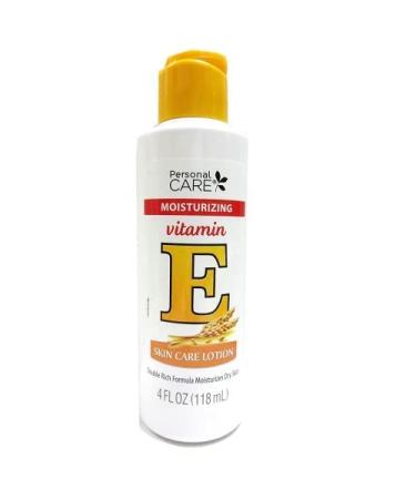 Personal Care Moisturizing Vitamin E Skin Care Lotion 4 fl oz