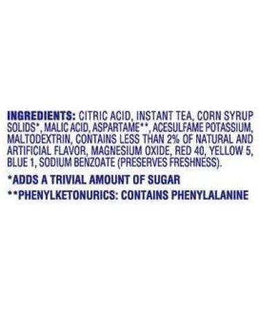 Crystal Light Peach Iced Tea Drink Mix - 129g, Makes 32 Quarts - Refreshing & Delicious - Buy Online on GoSupps.com