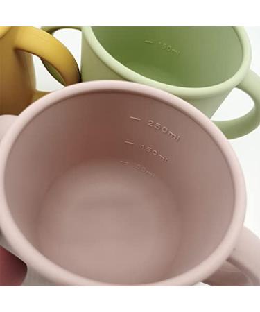 Dobu 2-in-1 Silicone Snack and Sippy Cup - Light Pink | Durable Baby and Toddler Cup for Snacks and Liquids - Buy Online on GoSupps.com