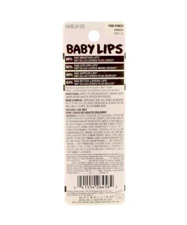 Maybelline Baby Lips Pink Punch Lip Balm (Pack of 9) - Moisturizing 0.15 oz - International Shipping Available - Buy Online on GoSupps.com
