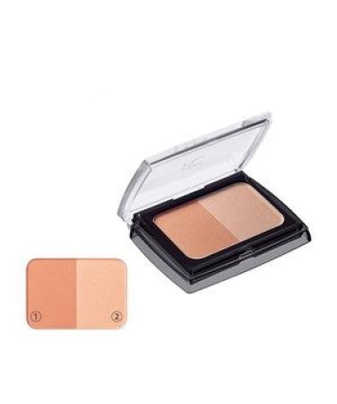 Fancl Styling Cheek Palette (Case On) - Healthy Coral (Green Tea Set)