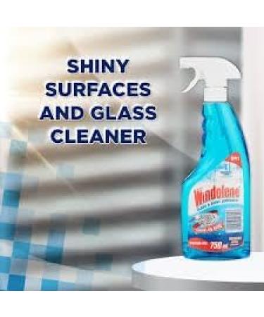 Windolene Glass Cleaner Spray 750ml (Pack of 3) | Glass Surfaces Gleaming | Crystal Clear Results | Spotless Windows and Mirrors Every Time | Ready to Sparkle Glass Cleaner Spray 750 ml (Pack of 3) - Buy Online on GoSupps.com