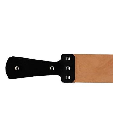 Razor Emporium Russett Horsehide & Canvas Straight Razor Strop | Handmade in USA - Buy Online on GoSupps.com