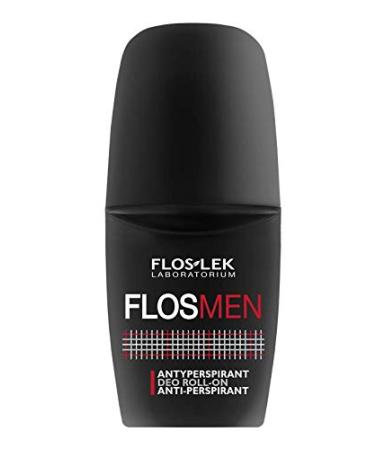 FLOSLEK FLOSLEK Antiperspirant Roll-On Deodorant 50 ml 12 Hour Protection Anti-Sweating For All Skin Types