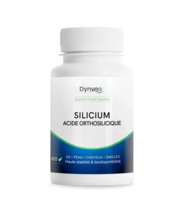 Silicium Acide Orthosilicique & Collag ne - Brevet Prosagen Si - Peau Cheveux Ongles & Articulations - Forme naturelle biomim tique & biodisponible - Clean label - 60 g lules (2 mois) - Dynveo