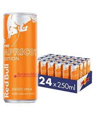 Wowboxme Red Bull Energy Apricot Strawberry 24 x 250ml 250.0 milliliters
