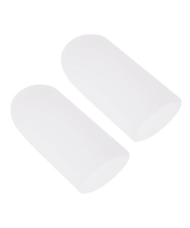 Shoe Toe Protector Pair Shoe Toe Protector Toe Blisters Protector Toe Caps Valgus Toe Cover Thumb Toe Cover Nursing Protectors Foot Protector Stickers Care White