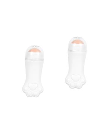 Housoutil 2 pcs Makeup Oil-absorbing Blotting Stick Practical Volcanic Stone Use for Face Oil Small Er 7.5x3cmx2pcs Whitex2pcs