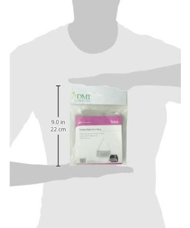 DMI Arm Sling with Shoulder & Elbow Support - Adjustable, Right or Left Side, Adult Size - Buy Online on GoSupps.com