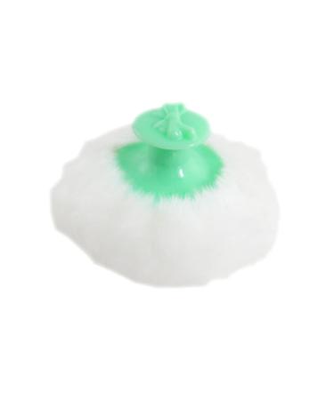 Poudre peluche en peluche blanche pulv ris e bowknot Green Grip pour b b