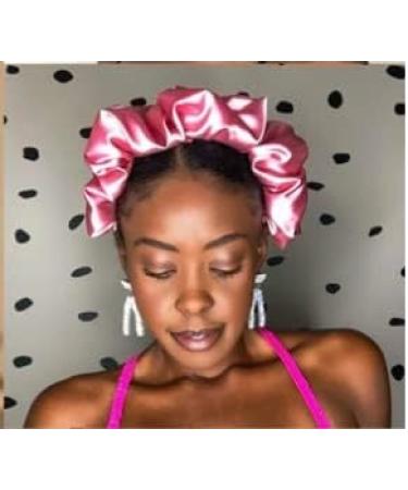 Women Extra Large Turban Workout Headband Fashion Yoga Hair Bands Boho Hair Accessories (Pink) - Buy Online on GoSupps.com