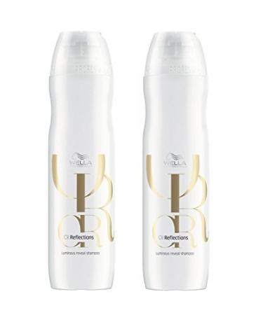 Wella Pack of 2 Oil Reflections Shampoo 250 ml