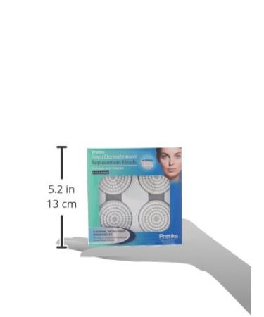 Buy Pretika Sonic Dermabrasion Brush Head Replacement Set Best International Shipping | Improve Your Skincare Routine - Buy Online on GoSupps.com