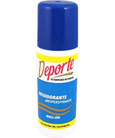 Deporte Desodorante Antiperspirante Roll-on 3oz