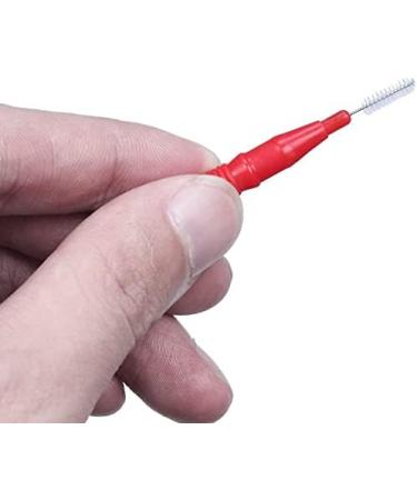 100-Piece Interdental Brush Toothpick Flossing Head Set for Oral Hygiene | Dental Floss Stick Cleaner Tool - Buy Online on GoSupps.com