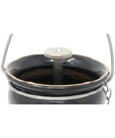 Eliga Black Aroma/Infusion Pot for Sauna with Drip Valve - Enhance Your Wellness Experience - Buy Online on GoSupps.com