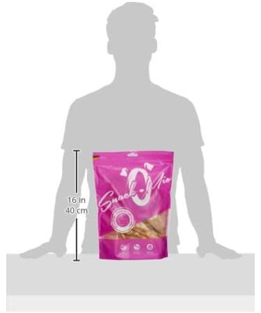 Snackomio Premium Dog Snack - Crispy Grain-Free Rabbit Ears - 300g Pack (1 Pack) - Ideal for Healthy Pet Treats! - Buy Online on GoSupps.com