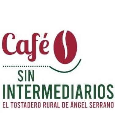 CAFE SIN INTERMEDIARIOS - Blend coffee from India and Brazil - Rosa for Espresso Machine 1Kg - Roasted weekly - Ground on dispatch - Strong flavor intensity - Ideal for black coffee - Buy Online on GoSupps.com