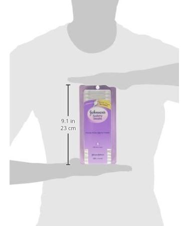 Johnson's Safety Swabs 185 Count - Gentle and Effective Ear Cleaning - Pack of 1 - Buy Online on GoSupps.com