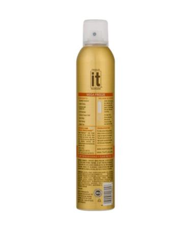 Mega Freeze Hair Spray Extreme Hold Nourishing UV Protection 10 oz (Pack of 1) - Buy Online on GoSupps.com