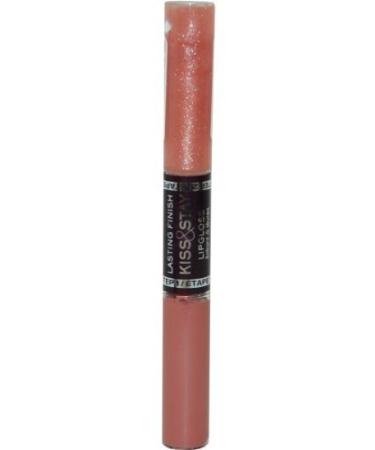 Rimmel London Lasting Finish Kiss & Stay Gloss - Lustrous Nude