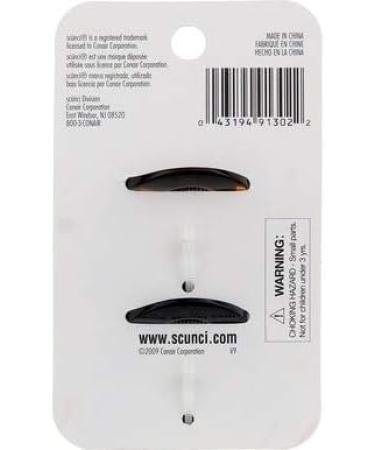Scunci Clutch Jaw Clips - Assorted Colors - 1.6 Ounce - Buy Online on GoSupps.com