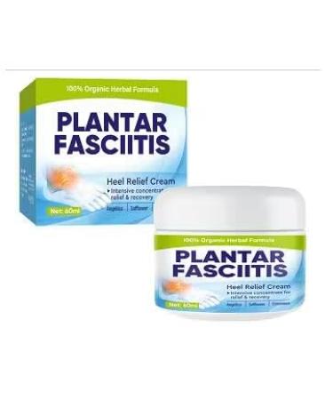 Plantar Fasciitis Cream Natural Heel Cream- Concentrate Formula Effective Soothing Plantar Fasciitis Fast Acting White/Foot