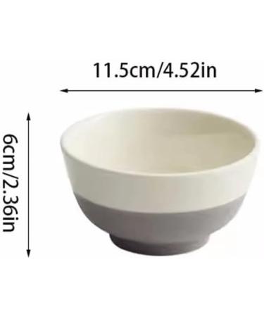 Salad Bowl Ceramic Bowl Nordic Fashion Fruit Salad Bowl Home Kitchen Noodle Bowl Living Room Desktop Dessert Bowl Pasta Bowls(2PCS) (2PCS) - Buy Online on GoSupps.com