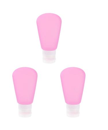 3pcs Shampoo Tubes Silicone Containers Silicone Press Bottle Empty Bottle Travel Filling Bluex3pcs Size 3x3pcs