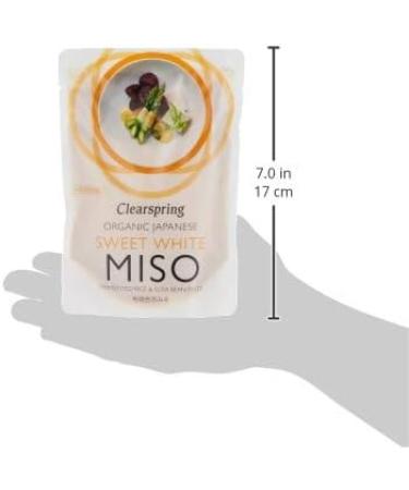 Clearspring Organic Sweet White Miso 250g - Authentic Japanese Seasoning - Buy Online on GoSupps.com