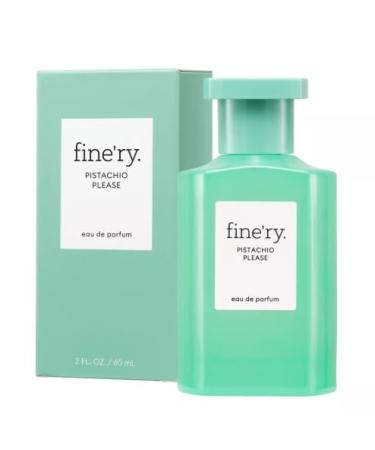 Fine'ry. Pistachio Please Eau de Parfum for Women 2 fl oz Long Lasting Scent