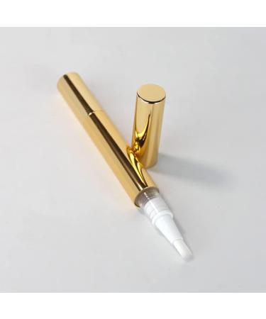 Cuticle Oil Container Plastic and Aluminium Empty Twist Pen Cuticle Oil Container Man/woman One size Gold - Buy Online on GoSupps.com