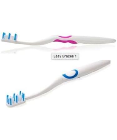 Buy Generic Easy Braces Toothbrush for Orthodontic Fixed Braces - Ideal for Effective Oral Care | International Shipping Available - Buy Online on GoSupps.com