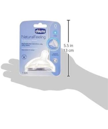 Chicco NaturalFeeling Teat - 0M+ (Normal Flow) | Buy Online - Buy Online on GoSupps.com