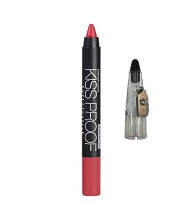 ZJchao MENOW Waterproof Lipstick Long-Lasting Glossy Moisturizing Cosmetic for a Charming Look Makeup 19 Colors (16 Powder)