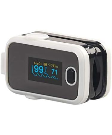 Newgen Medicals Oximeter - Medical Finger Pulse Oximeter with OLED Display & USB Connection | Accurate Blood Oxygen & Pressure Monitoring - Buy Online on GoSupps.com