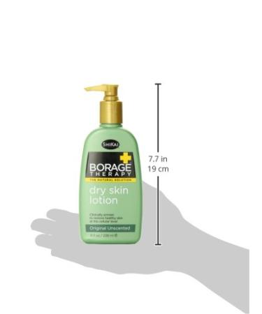 ShiKai Borage Therapy Dry Skin Lotion - Soothing Relief for Dry, Itchy Skin - Unscented - 8 oz - Buy Online on GoSupps.com