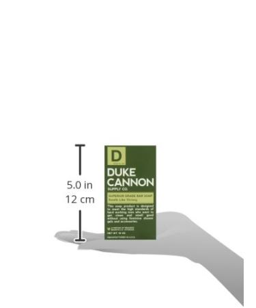 Duke Cannon Men's Body Soap - Big American Brick of Soap 10oz - Victory Scent - Army Green - Clean & Fresh - Pack of 1 - Buy Online on GoSupps.com