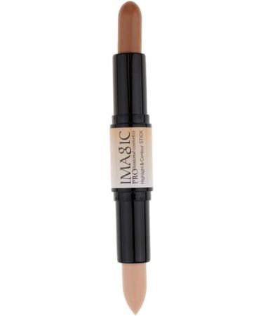 jojomis Makeup Creamy Double-ended 2 In1 Contouring Stick Highlighter Bronzer Create 3D Face Makeup Concealer - as described 2# - Buy Online on GoSupps.com