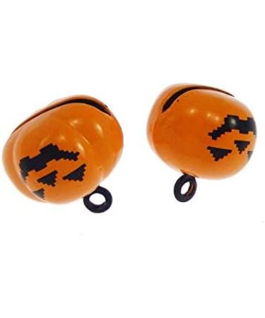 10Pcs Laughing Pumpkin Bells Pet Collar Charm Halloween Party Decoration & Jewelry Pendants - Buy Online on GoSupps.com