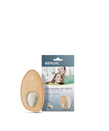 Leather half soles with pad size half sole from Bergal 41/42