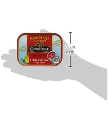 Connetable Anchovies in olive oil 100g - Pack of 3 - Buy Online on GoSupps.com