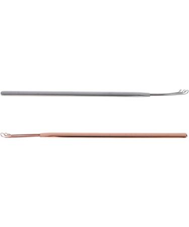 Meokro Stainless Steel Ear Scoop - Personal Ear Cleaning Tool for Wax Removal and Health Care - Buy Online on GoSupps.com
